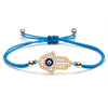Bracelet Fil Main de Fatma Bleu