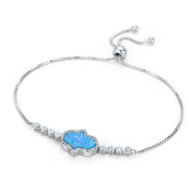 Bracelet Main de Fatma Bleu