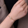 Bracelet Main de Fatma Or et Couleur doré